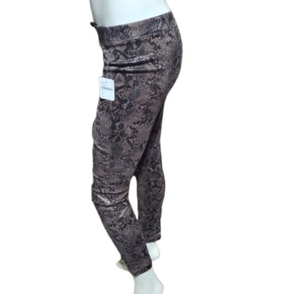 Blank NYC Sold by Free People Snake Print High Rise Women's Leggings Size 27 - Picture 7 of 12